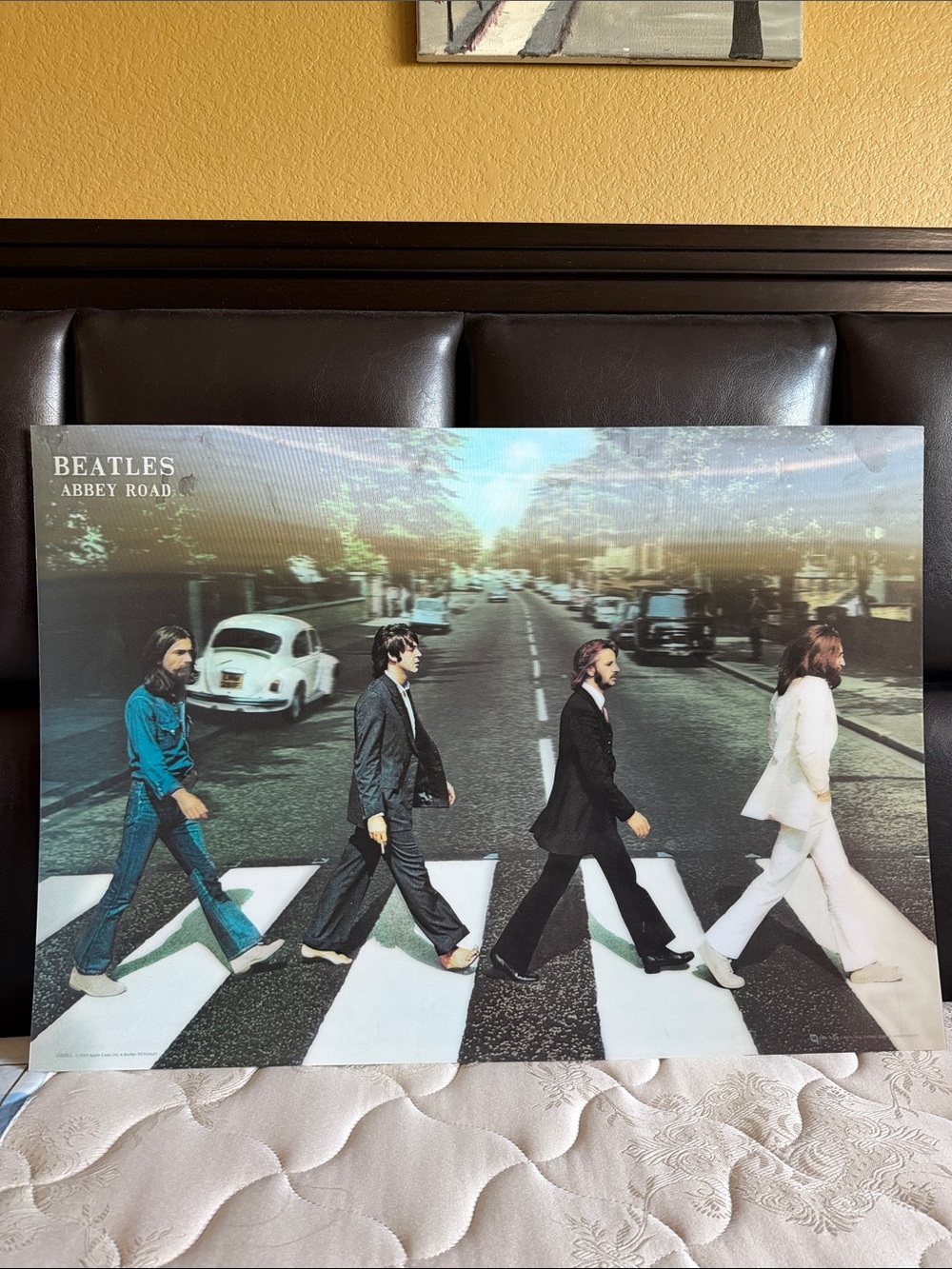 The Beatles Abbey Road Album Art Canvas - Iconic Crosswalk Print